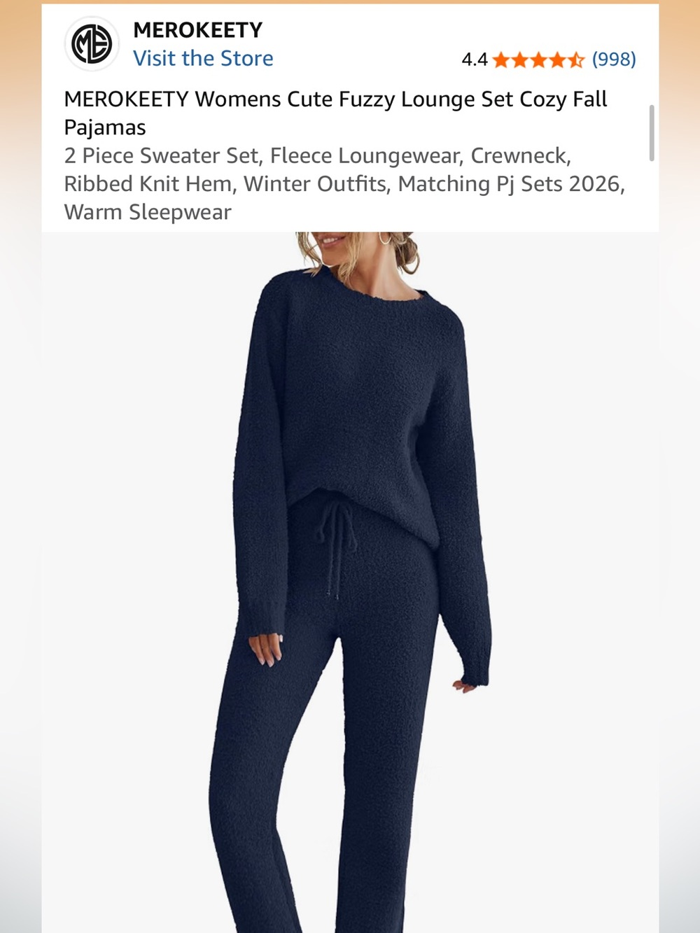 NWT Merokeety Lounge Set